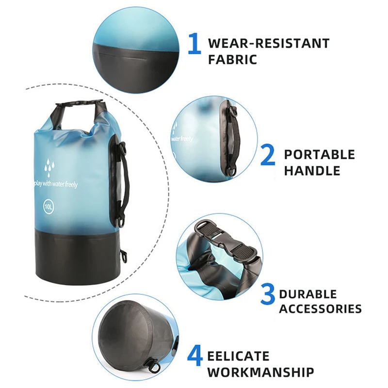 Waterproof Dry Bag Backpack for Swimming Boating Kayaking