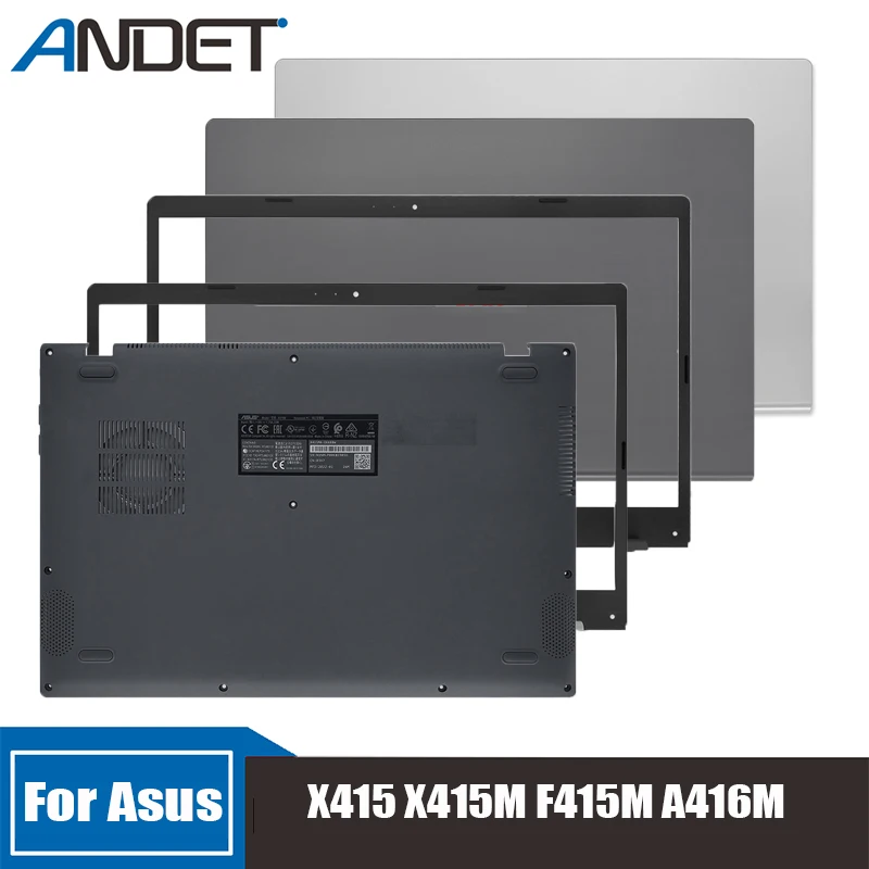 

New For Asus X415 X415M F415M A416M Screen Back Shell Top Case Rear Lid Frame Notebook Host Lower Cover Laptop Accessories
