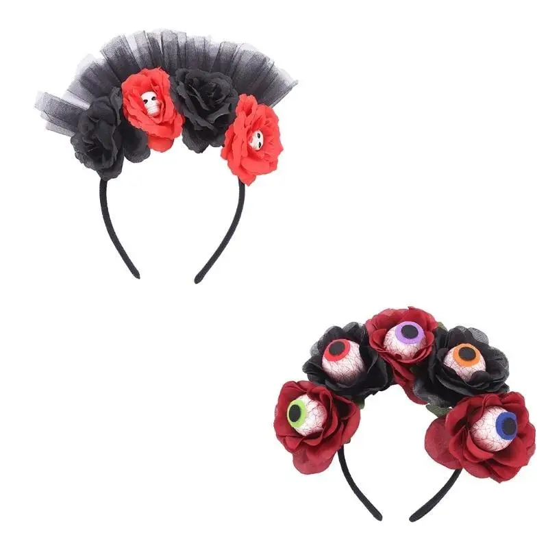 A52E Augapfel Stirnband Kopfschmuck Cosplay Kopfschmuck Kostüm Zubehör – Detail 1