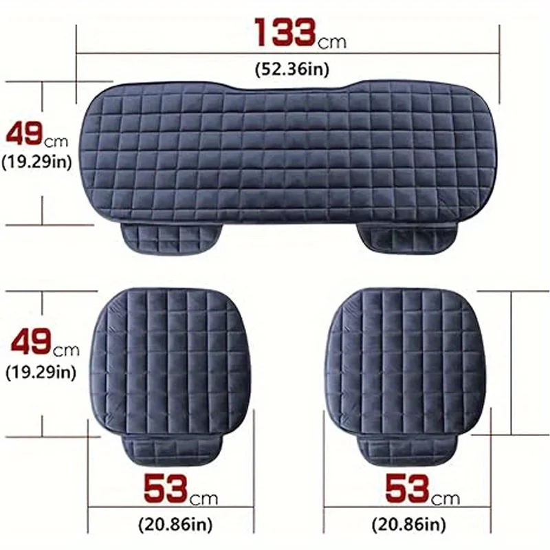 Plush Non-Slip Back Seat Protector 4