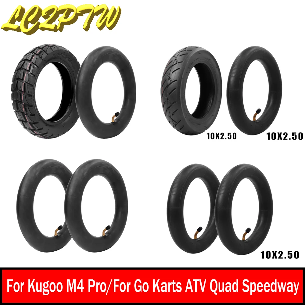 10 X3.0/10X2.50 Pneumatico Esterno Pneumatico Innre Tubo Gonfiaggio Pneumatico Aggiornamento Pneumatico Fuoristrada Per Kugoo M4 Pro Per Go Kart Atv Q