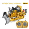 1:24 2.4Ghz 9 Channels Remote Control Tractor Toy Bulldozer RC Aluminum Alloy Engineering Tractor Toys For Kids 6