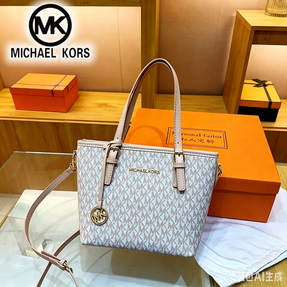 รูปสินค้า กระเป๋าโท้ท Michael Kors แฟชั่นหรู ความจุเยอะ น้ำหนักเบา สายสะพาย