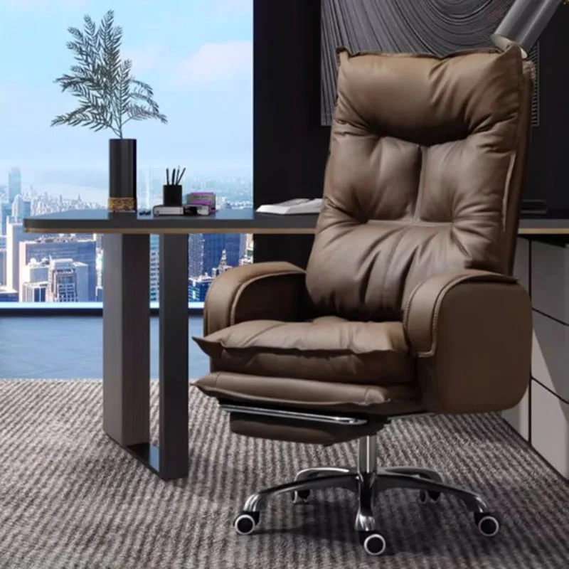 

Luxury Support Office Chair Rotating Waterproof Modern Designer Office Chair Armchair Bedroom Fauteuil De Bureau Salon Furniture