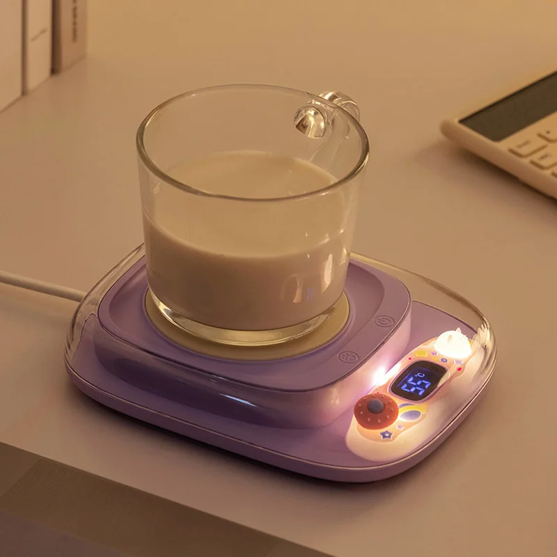 25W Coffee Mug Warmer Cup Heater Hot Tea Makers Heating Pad Warmer Coaster Electric Hot Plate Coffee Heater 220V 5