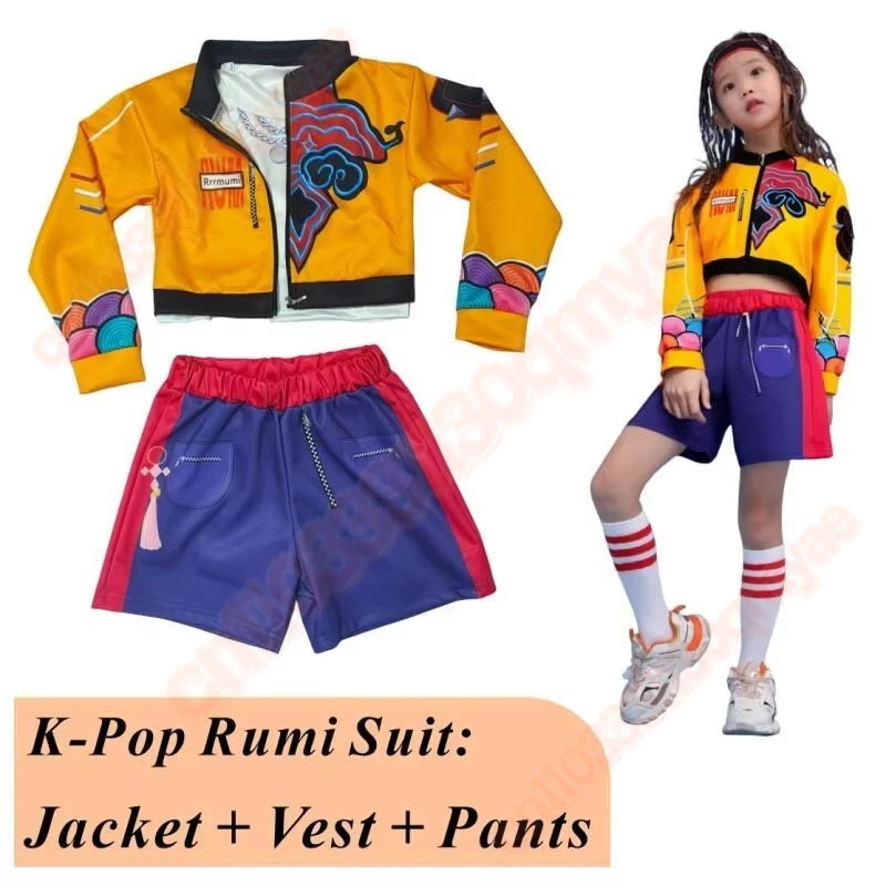 Walmart Rumi Costume JINHUIBBA Girls Rumi Costume Cosplay Rumi Kpop ...