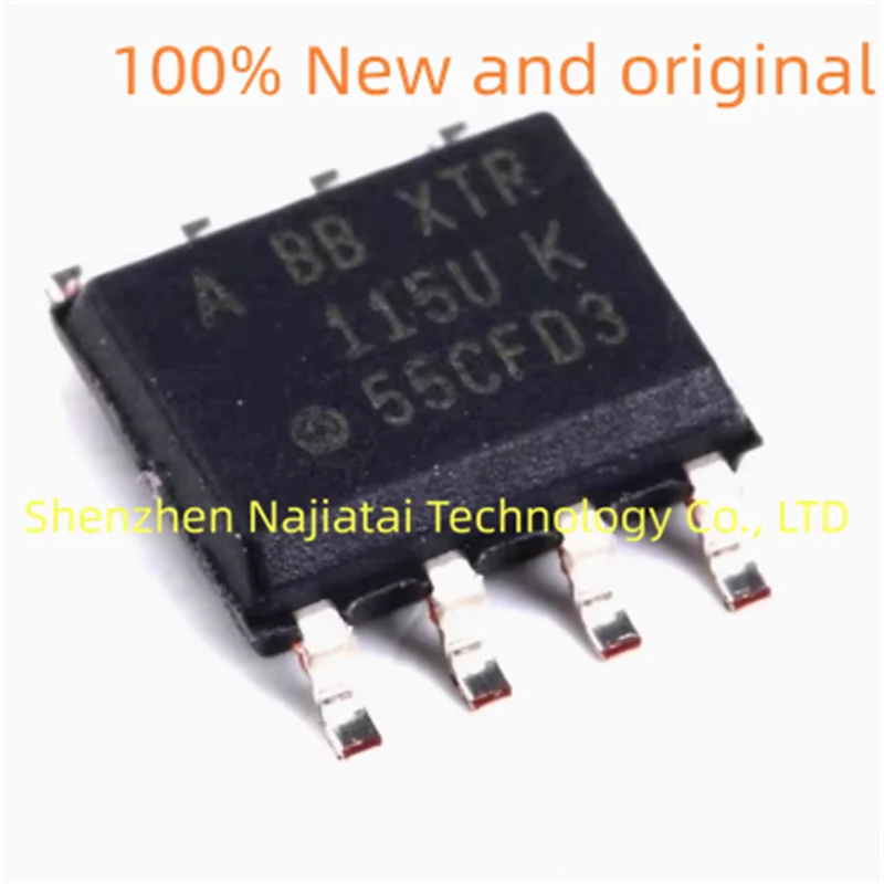 10PCS/LOT New Original XTR115UA/2K5 115U XTR115UA XTR115 155U K SOP8 IC Chip