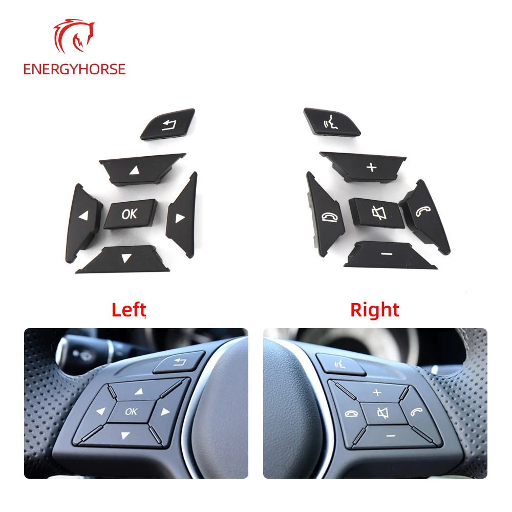 Car Steering Wheel Menu Control Switch Button for Mercedes Benz C E A GLK CLS Class W204 X204 W212 W218 W156 W176 W117 W172 W246