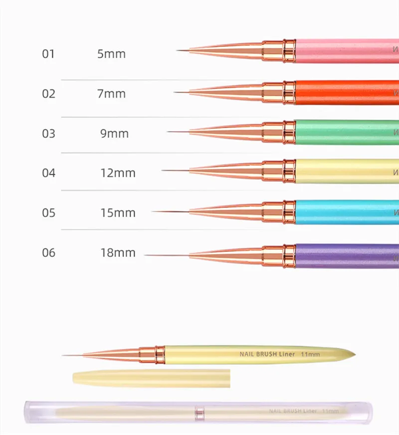 Nail Art Liner Brush Set