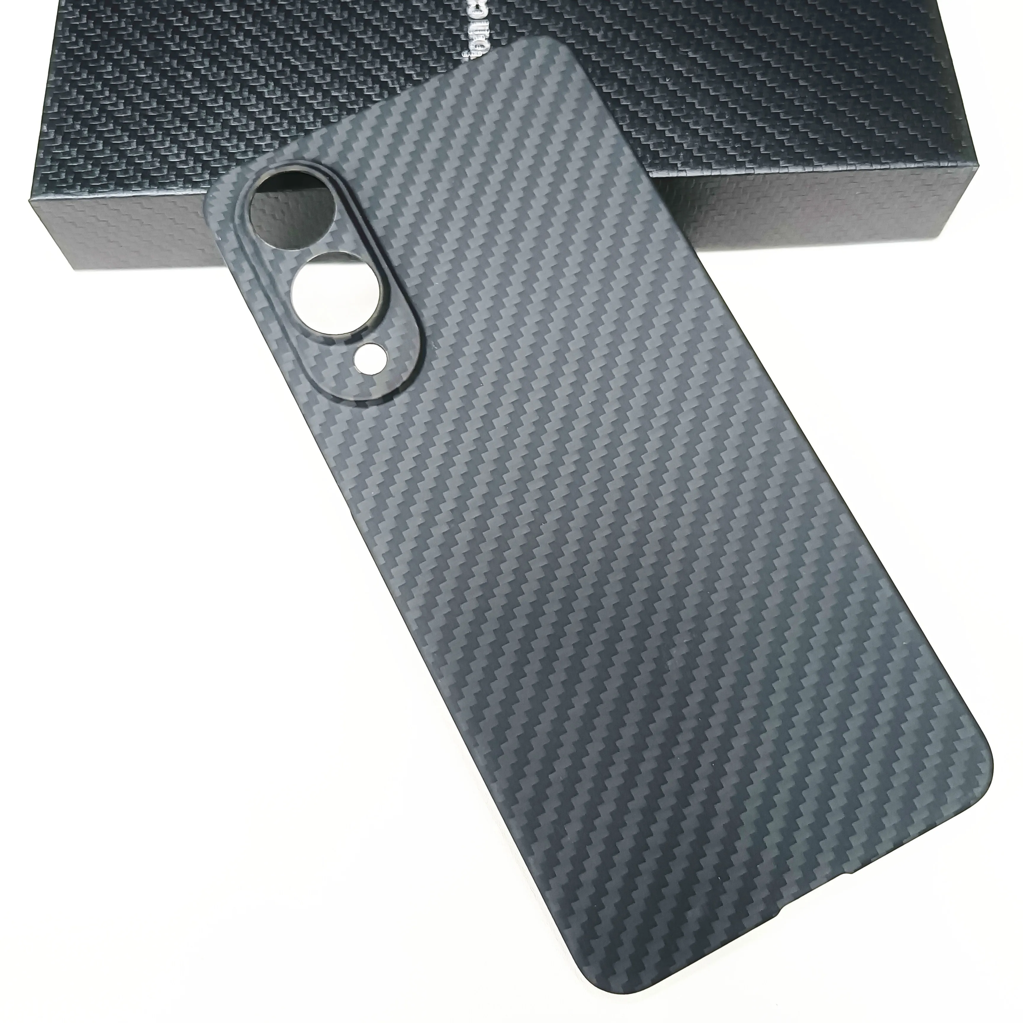 Premium 1500D Aramid Carbon Fiber Ultra-Thin Shockproof Hard Armor Case
