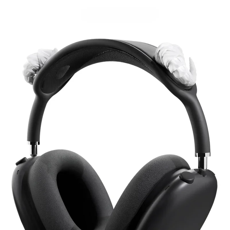 AirPods Maxケースカバー用デビルホーン、Y2Kヘッドホンケース