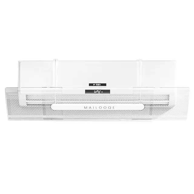 Pet Átlátszó Légkondicionáló Szélvédő Szülés Csecsemő Egyenes Elleni Fújó Szélirányító Motorháztető Szél Pajzs - Image 6