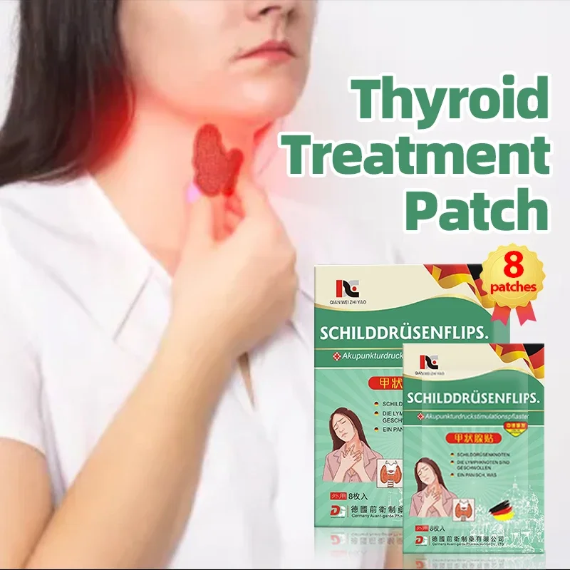 

Germany Thyroid Gland Treatment Patch Thyroid Nodule Anti Swelling Cream Thyroiditis Hyperthyroidism Hypothyroidism Medicine
