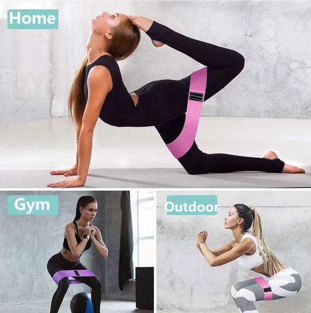 Rubber Bands for Fitness Sports Resistance Booty Bands Suspenders Resistance Exercise Pull Up Yoga Band Elastic Bodybuilding 4