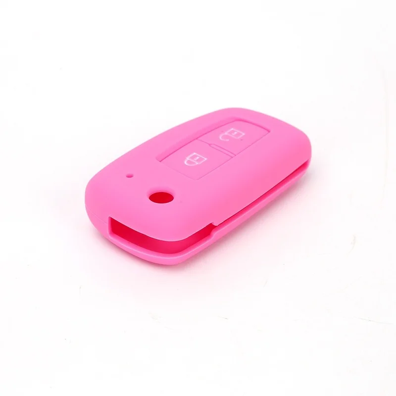 Key Case Key Case Cover Car Key Shell Remote Control Case Cover Flip Key Fob Shell Silicone Car Key Fob Cover Case Protect Skin Cap for Nissan Qashqai J11 X-trail Murano MAXIMA ALTIMA Juke Flip Folding Remote