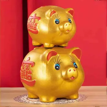 어린이 방 비밀 돈 상자 카운터, 안전한 세라믹 보물 돈 상자, 동전 현금 등록기, Cofre Fort Argent 침실 장식