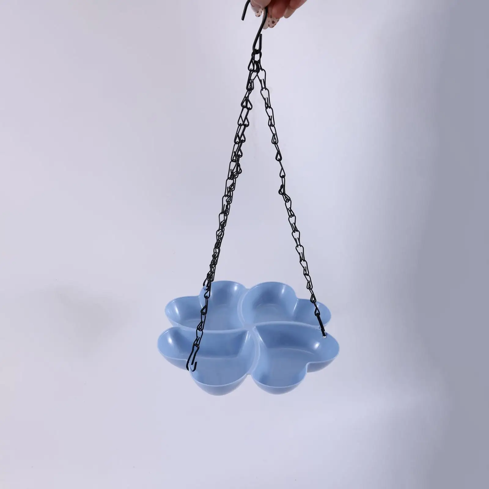 Bird Feeder Water Bowl Feeding Tray Stable Hanging Design for Outdoor Garden Birds Drinking