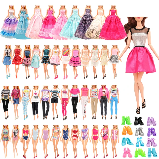 10 Pack Lot Doll Clothes Handmade Princes Dress For Barbie Dolls 11.5 inch  Gift