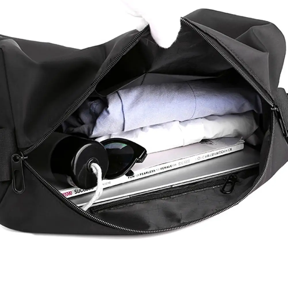 1Pcs Gym Waterproof Bag Fitness Training Bag Outdoor Travel Duffle Bag Leisure Crossbody Bag Ultralight Yoga Gym Sports Backpack