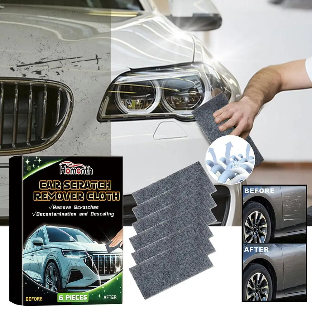 

Nano Car Scratch Remover Repair Scratches Multifunction Restore Nano Tool Dust Paint Auto Cleaner Care Magic Remover Cloth H6G5