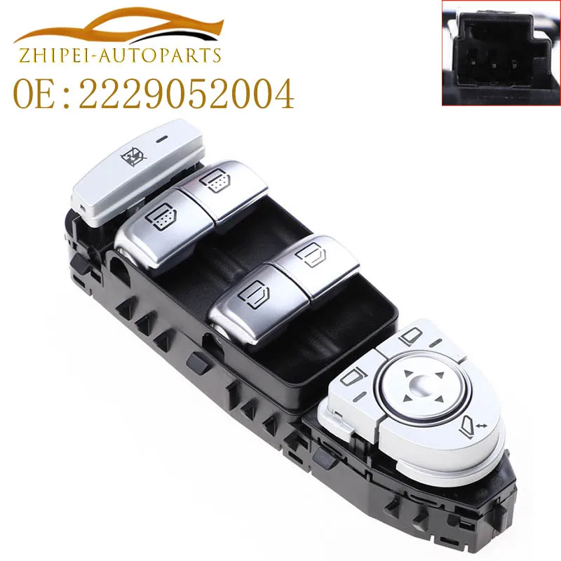 

Переключатель Стеклоподъемника 2229052004 Power Master автомобильный 2139054803 для Mercedes-Benz W222 S400 S500 S550 S600 S63 S65 AMG 2014-2016