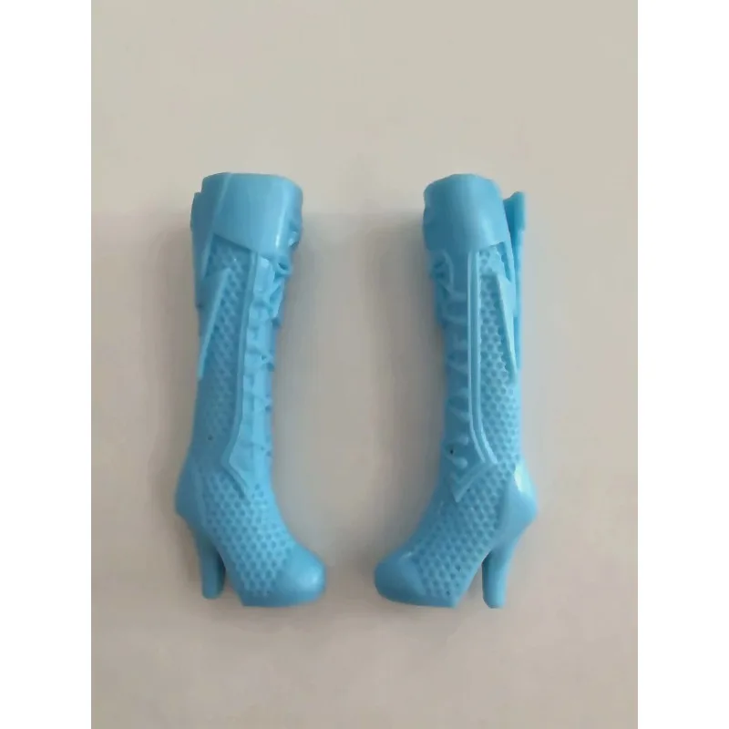 New styles Doll shoes high heel boots flat shoes toy blue yellow red purple for your BB 1/6 dolls A199a