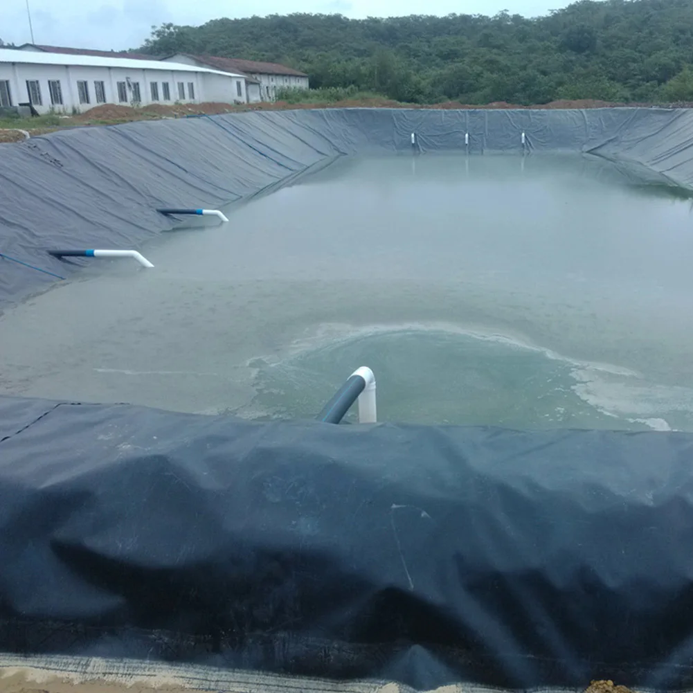 Pond Liner Cloth Waterproof Black Liner Film for Fish Pond Garden Pools Reinforced HDPE Heavy Duty pond liner cloth