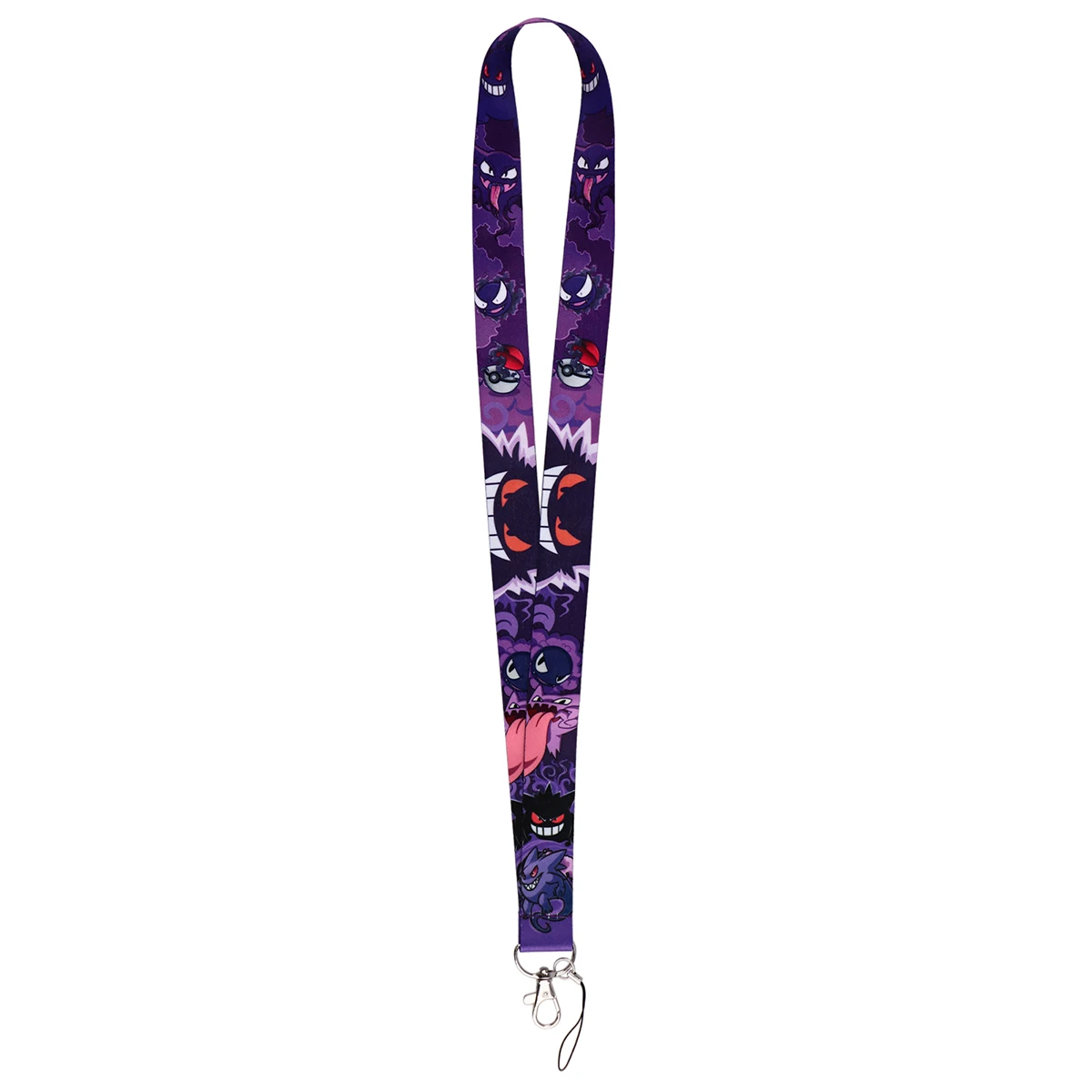 Kawaii Anime Credential Holder Cute Neck Strap Lanyard for Key Keychain Mobile Phone Charm USB Badge Holder Keyring Accessories