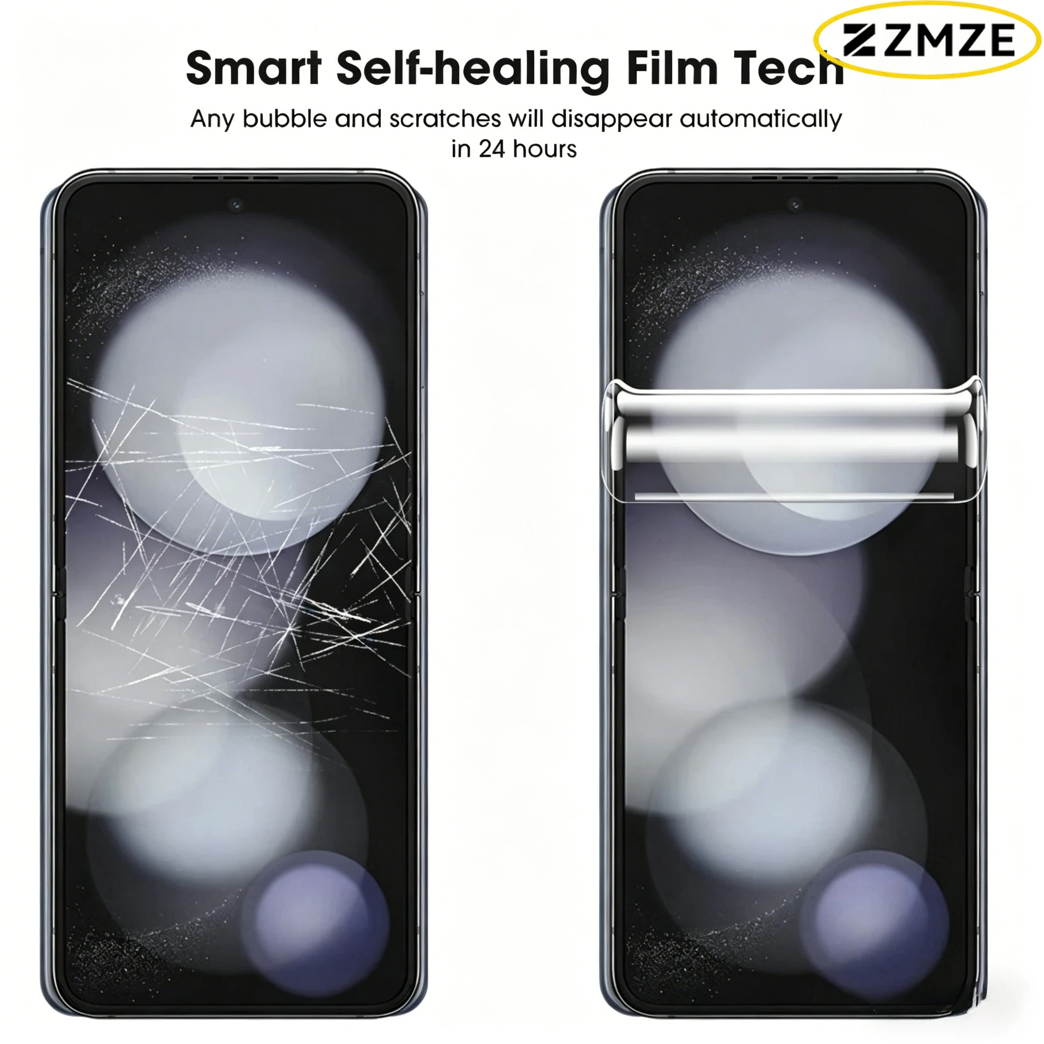 4-in-1 Anti-Spy Protective Film with Tempered Glass