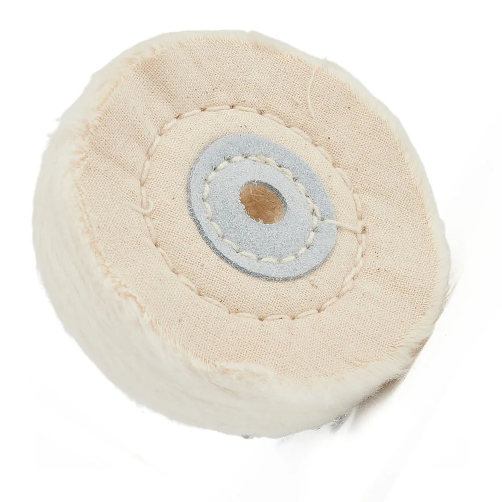 

1pcs Buffing Wheel 3in Reliable Cloth Buffing For Jewelry For Rotary Tool Grinder Pad Heavy Duty Polishing Wheel