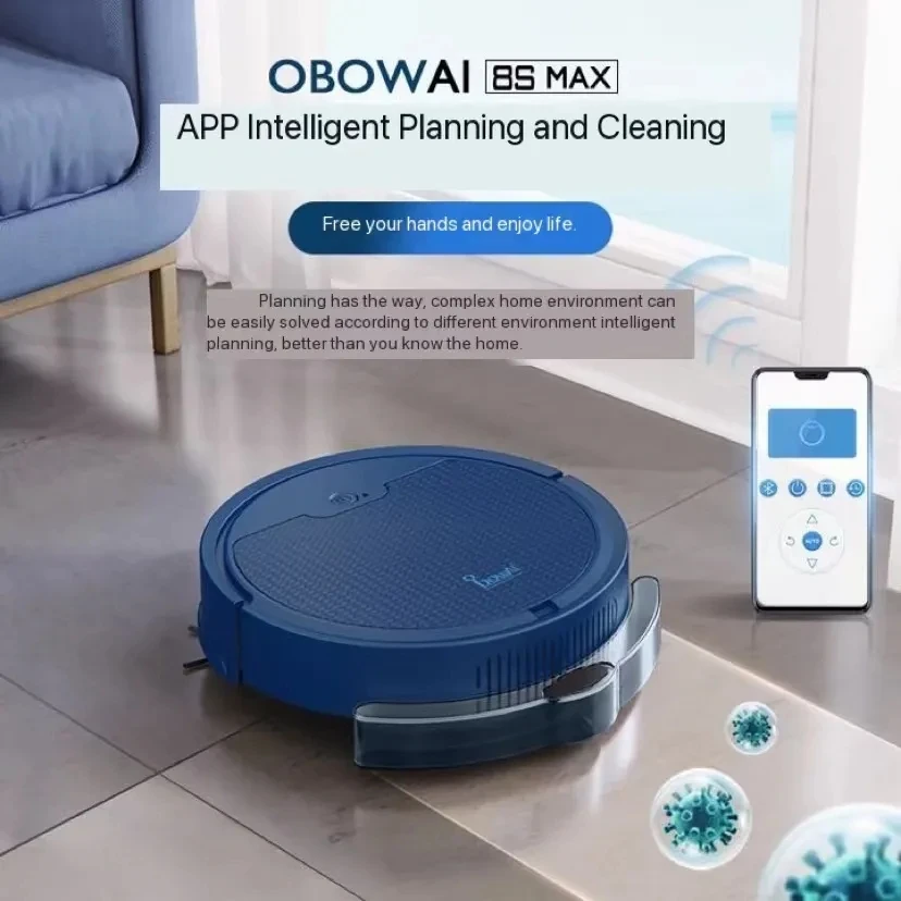 

New Xiaomi automatic Sweeping Robot Vacuum Cleaner APP Control Water Tank Sweep and Wet Mopping Vacuum Clean intelligent robot