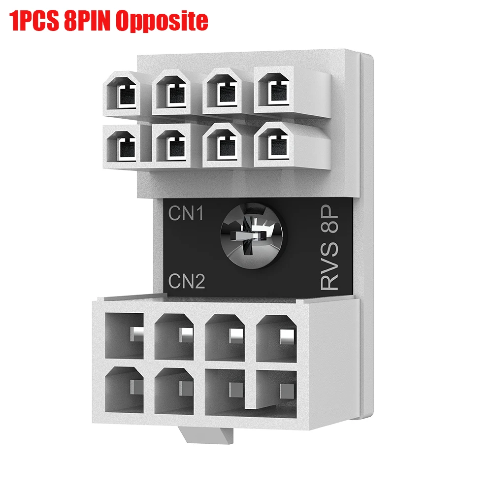 Angled ATX 8-Pin Power Adapter for GPU and Desktop Power Management