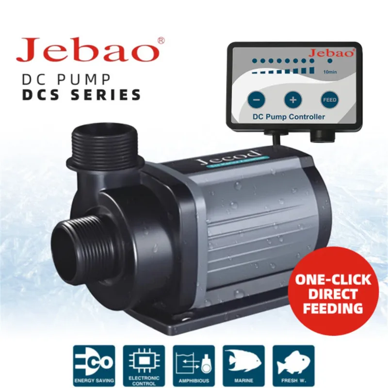 Water Pump Aquarium Water Pump Jebao DCS Series Marine Fresh water DC24V 12W-80W Return Pump Quiet Engine Lift Pump