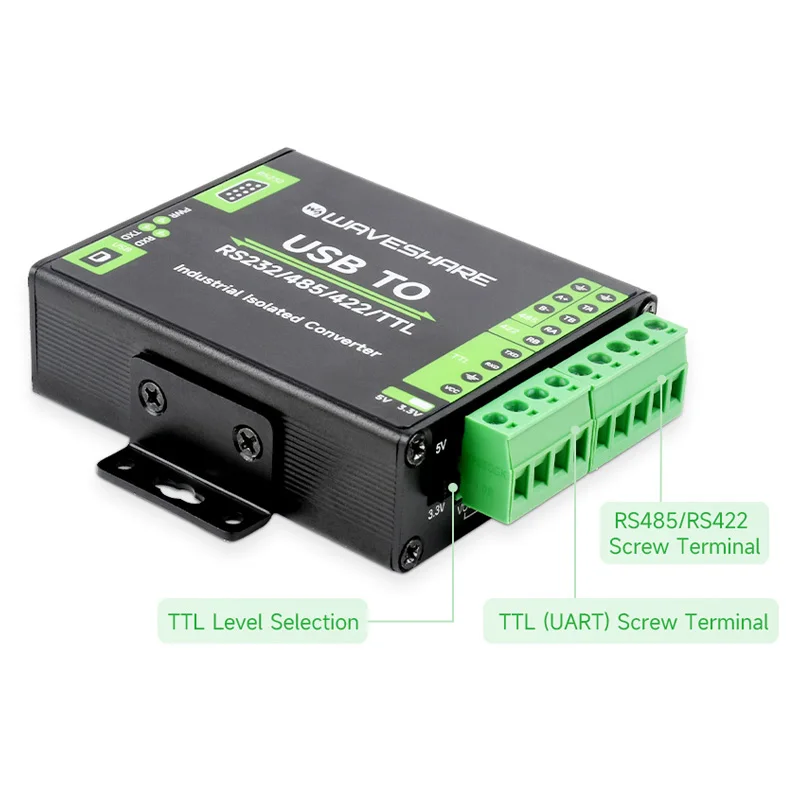 Conversor Industrial do Isolamento para Mac Windows Linux Android Ft232rnl Usb a Rs232 485 422 Ttl - Imagem 5