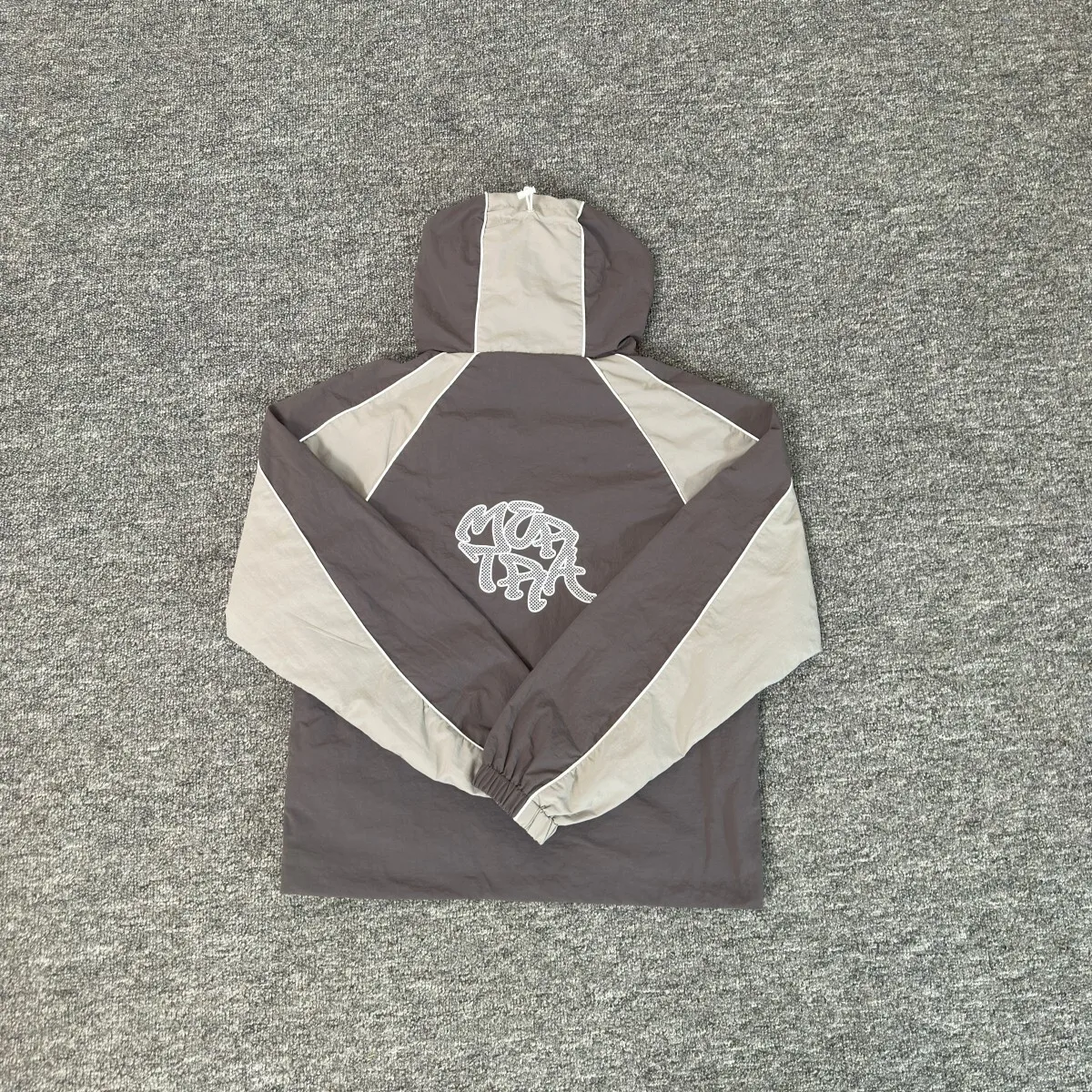 mertraナイロンジャケット 25fw Patchwork Mertra Suit Mesh Half-Zip Jacket Men Women High