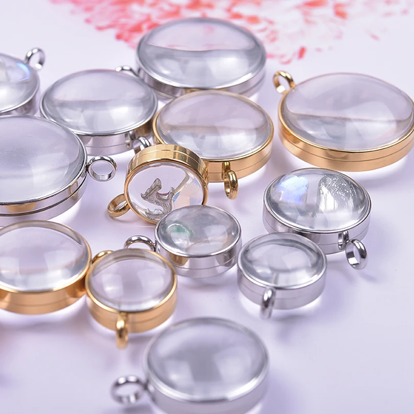 Airssory 10 Pezzi 304 Ciondolo In Acciaio Inox Pizzica Bail - Foto 12