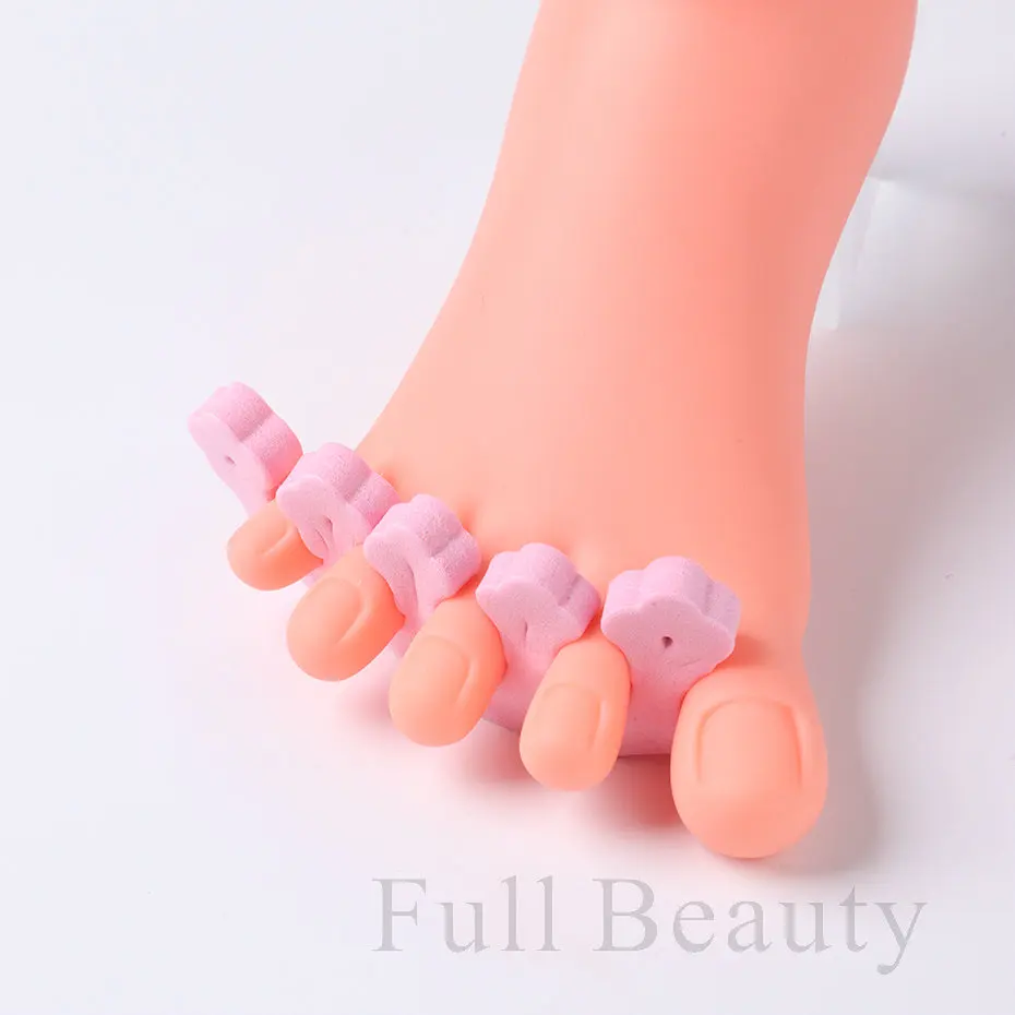 5/10/20 Pairs Professional Nail Art Toes Fingers Separators Sponge Soft Nail Polish Anti Touch Tools Manicure Pedicure Divider
