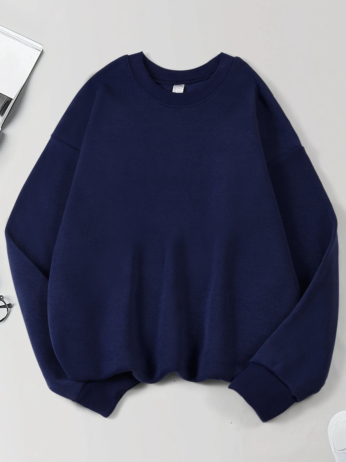 Man Solid Sweatshirts Comfortable Soft Pullovers Autumn Fleece Hoody Loose Casual Clothing Multicolor All-Match Sportswears