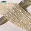 Hot Sell Natural 3-4mm Shell Faceted Beads For Jewelry Making DIY Bracelet Necklace Spacer Beads Accessory 4