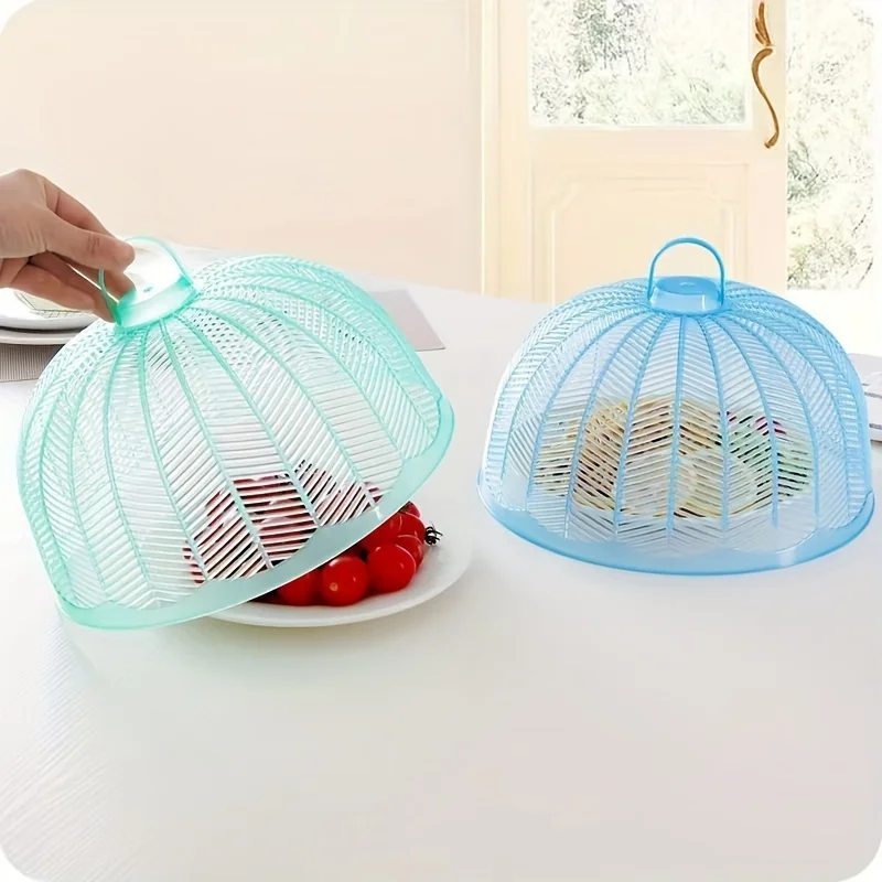 3PCS dining table cover, rice and vegetable cover, kitchen, summer fly and insect proof vegetable food cover