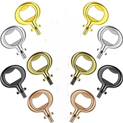 10 - Piece Bottle Opener Insert Kit for DIY Craft and Wood Projects