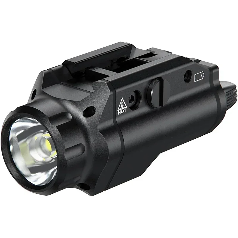 

Richfire LED Pistol Weapon Light 1000 Lumen Compact Rail Mounted Handgun Tactical Flashlight Rail Locating Keys for Picatinny