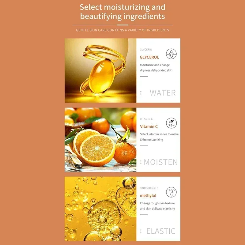 Vitamin C Anti Aging Wrinkle Facial Essence Spot Removal Chloasma Light Dark Spots Moisturizing Nourish Smooth Essence 5