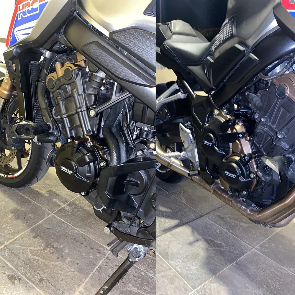 CB650R & CBR650R Engine Cover Set CBR650R Protection Cover CB650R Engine Guard For HONDA CB650 2014-CB650F CBR650F