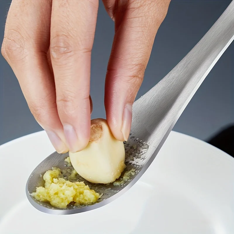Stainless Garlic Grater Spoon 3