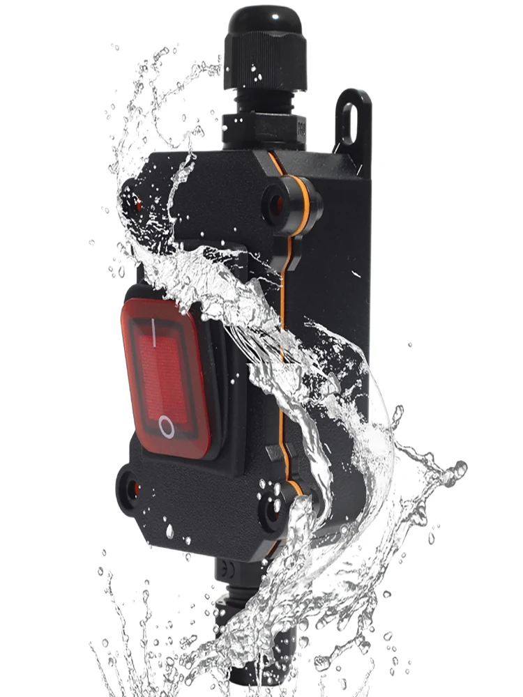

Водонепроницаемый герметичный кабельный выключатель IP67 220V