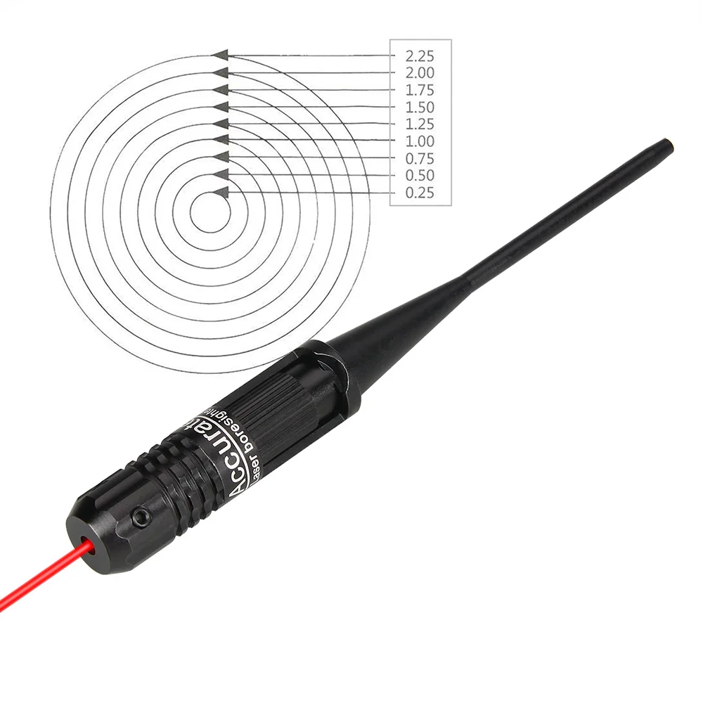 Tactical airsoft air guns accessories Red Laser Bore Sight Collimator Wavelength 635-655nm for hunting GZ20-0036