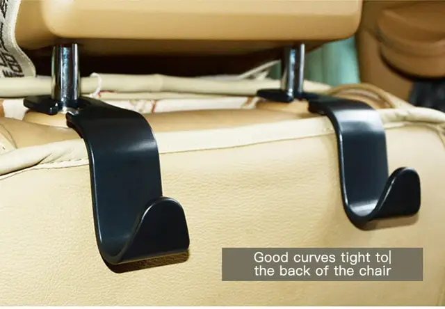 4pcs Autositz Rückenlehne versteckte Multifunktionshaken