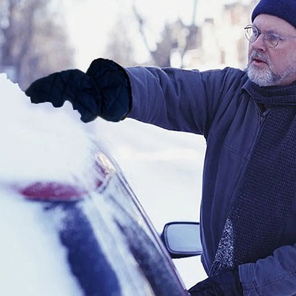 

2pack lot Ice Scraper With Glove For Cars Quick And Safe Ice Removal For Any Winter Situation