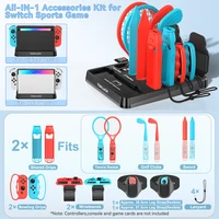 All In One for Switch/Switch OLED Sports Game Accessories Kit for Switch Set Storage Stand for N-Switch - Image 2